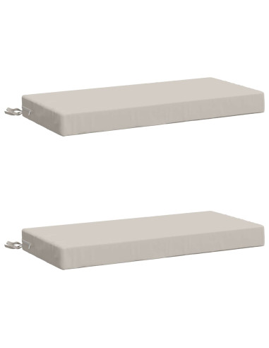 Cuscini per Panchina a 2 Pezzi SOEST 2 pz 100% Poliestere