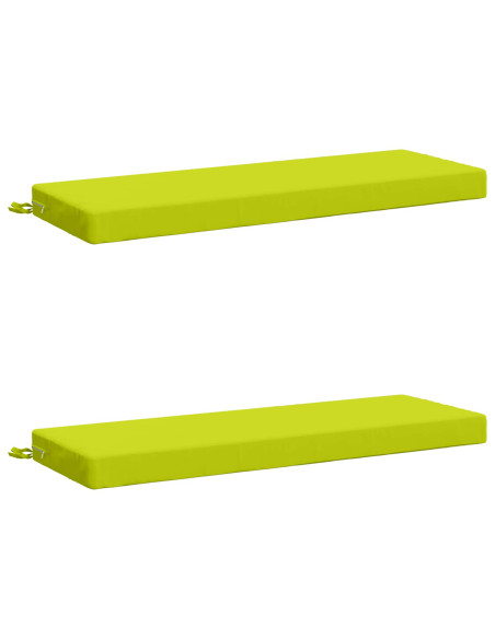 Cuscini per Panchina a 2 Pezzi SOEST 2 pz 100% Poliestere