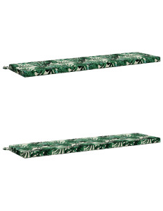 Cuscini per Panchina a 2 Pezzi SOEST 2 pz 100% Poliestere