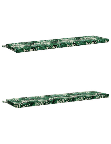 Cuscini per Panchina a 2 Pezzi SOEST 2 pz 100% Poliestere