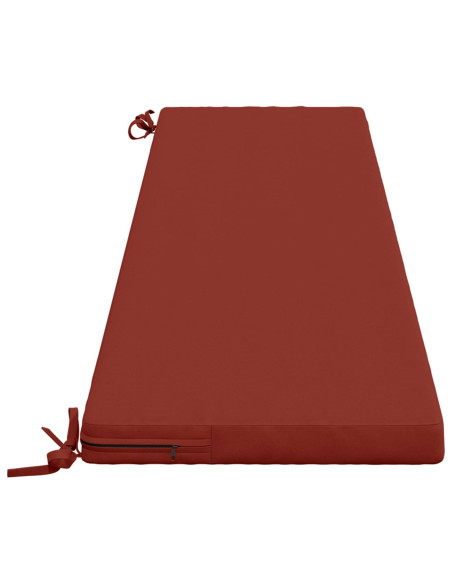 Cuscini per Panchina a 2 Pezzi SOEST 2 pz 100% Poliestere Rosso