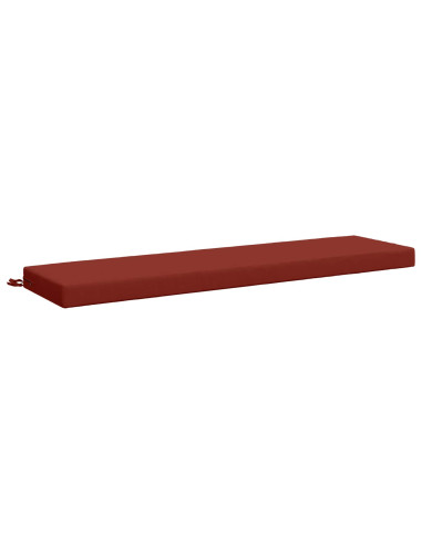 Cuscini per Panchina a 2 Pezzi SOEST 2 pz 100% Poliestere Rosso