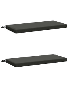 Cuscini per Panchina a 2 Pezzi SOEST 2 pz 100% Poliestere