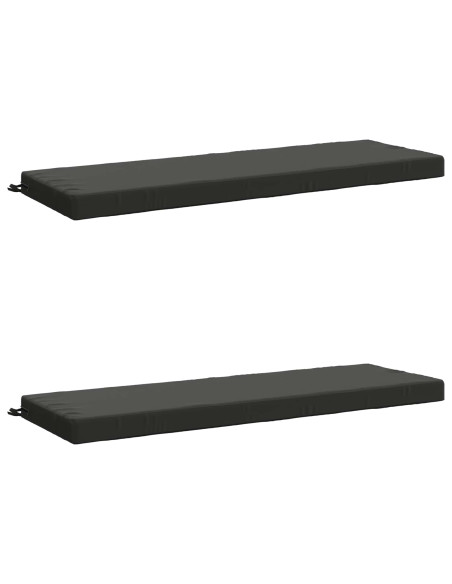 Cuscini per Panchina a 2 Pezzi SOEST 2 pz 100% Poliestere
