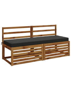 Cuscini per Panchina a 2 Pezzi SOEST 2 pz 100% Poliestere 2
