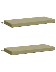 Cuscini per Panchina a 2 Pezzi SOEST 2 pz 100% Poliestere