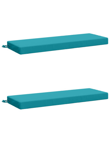Cuscini per Panchina a 2 Pezzi SOEST 2 pz 100% Poliestere