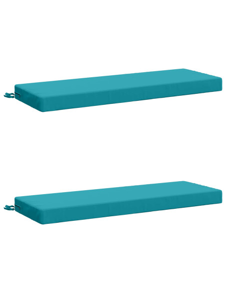 Cuscini per Panchina a 2 Pezzi SOEST 2 pz 100% Poliestere