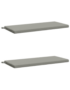 Cuscini per Panchina a 2 Pezzi SOEST 2 pz 100% Poliestere