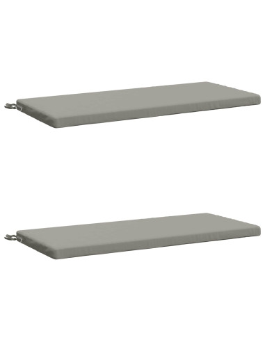 Cuscini per Panchina a 2 Pezzi SOEST 2 pz 100% Poliestere
