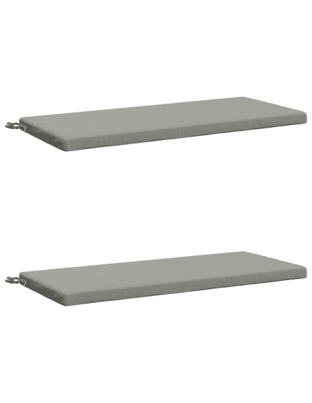 Cuscini per Panchina a 2 Pezzi SOEST 2 pz 100% Poliestere
