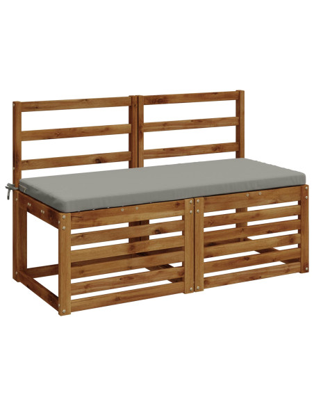Cuscini per Panchina a 2 Pezzi SOEST 2 pz 100% Poliestere