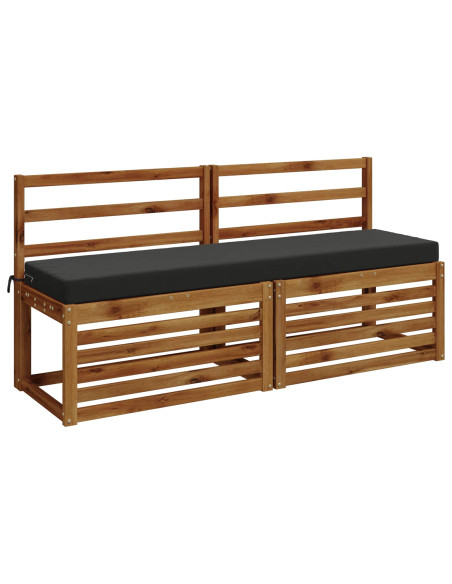 Cuscini per Panchina a 2 Pezzi SOEST 2 pz 100% Poliestere