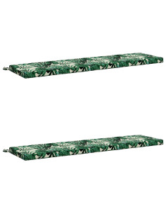 Cuscini per Panchina a 2 Pezzi SOEST 2 pz 100% Poliestere