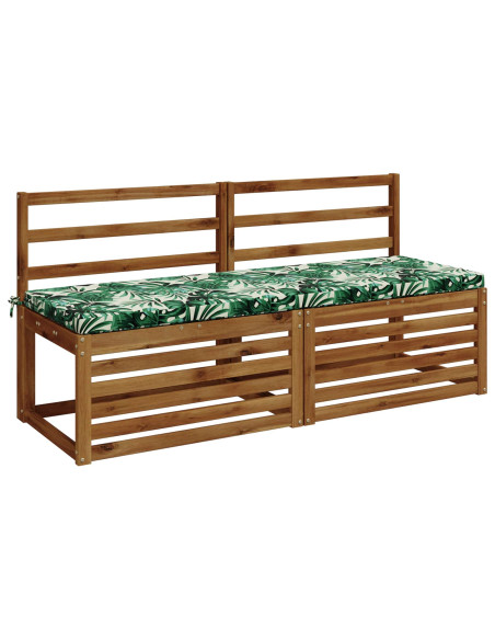 Cuscini per Panchina a 2 Pezzi SOEST 2 pz 100% Poliestere