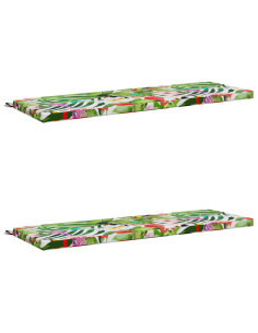 Cuscini per Panchina a 2 Pezzi SOEST 2 pz 100% Poliestere