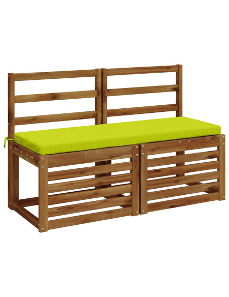Cuscini per Panchina a 2 Pezzi SOEST 2 pz 100% Poliestere