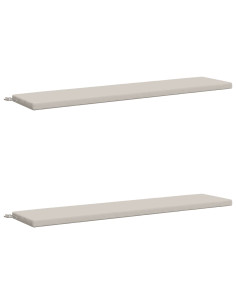 Cuscini per Panchina a 2 Pezzi SOEST 2 pz 100% Poliestere
