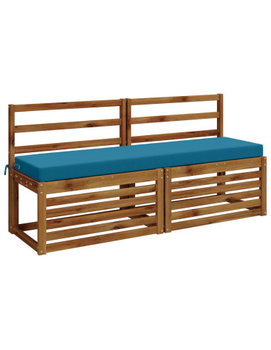 Cuscini per Panchina a 2 Pezzi SOEST 2 pz 100% Poliestere