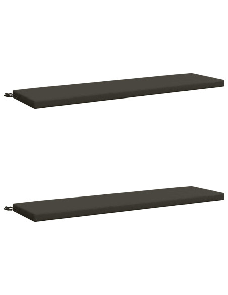 Cuscini per Panchina a 2 Pezzi SOEST 2 pz 100% Poliestere