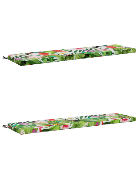 Cuscini per Panchina a 2 Pezzi SOEST 2 pz 100% Poliestere