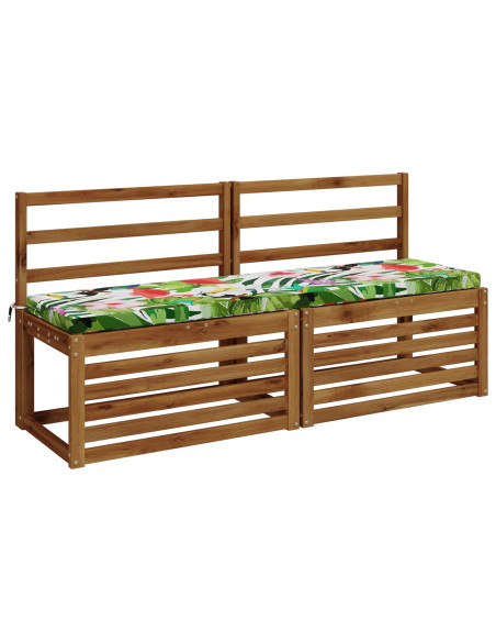 Cuscini per Panchina a 2 Pezzi SOEST 2 pz 100% Poliestere