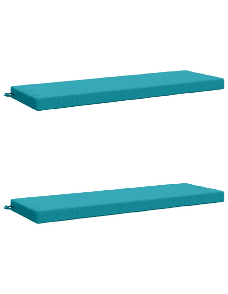 Cuscini per Panchina a 2 Pezzi SOEST 2 pz 100% Poliestere