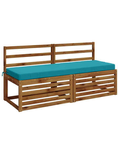 Cuscini per Panchina a 2 Pezzi SOEST 2 pz 100% Poliestere