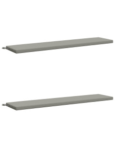 Cuscini per Panchina a 2 Pezzi SOEST 2 pz 100% Poliestere