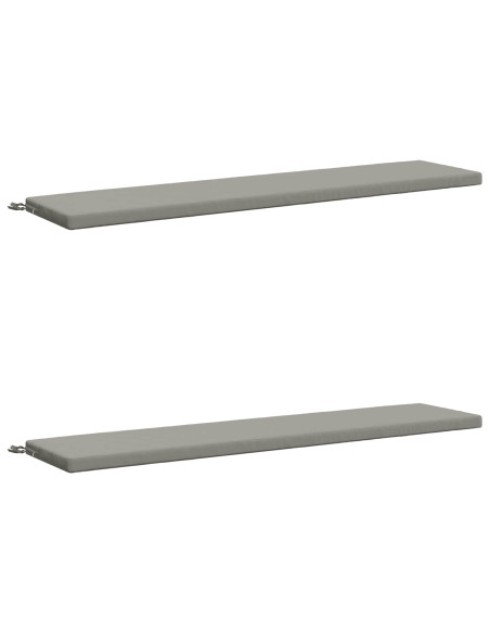 Cuscini per Panchina a 2 Pezzi SOEST 2 pz 100% Poliestere