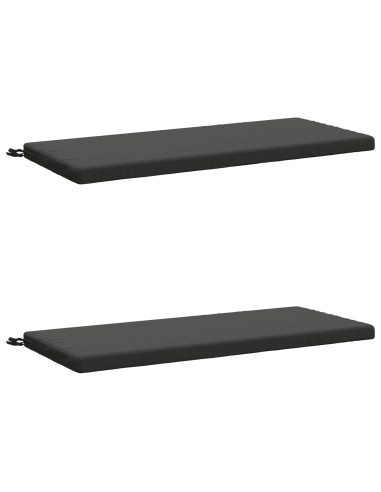 Cuscini per Panchina a 2 Pezzi SOEST 2 pz 100% Poliestere