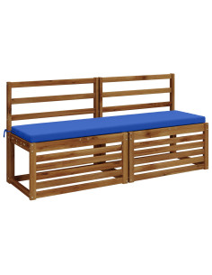 Cuscini per Panchina a 2 Pezzi SOEST 2 pz 100% Poliestere 2