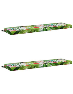 Cuscini per Panchina a 2 Pezzi SOEST 2 pz 100% Poliestere