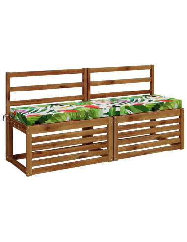 Cuscini per Panchina a 2 Pezzi SOEST 2 pz 100% Poliestere