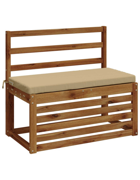 Cuscini per Panchina a 2 Pezzi SOEST 2 pz 100% Poliestere Beige