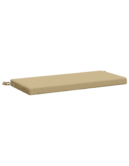 Cuscini per Panchina a 2 Pezzi SOEST 2 pz 100% Poliestere Beige