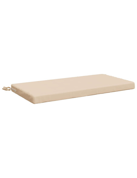 Cuscini per Panchina a 2 Pezzi SOEST 2 pz 100% Poliestere Crema
