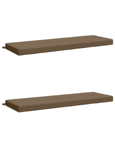 Cuscini per Panchina a 2 Pezzi SOEST 2 pz 100% Poliestere