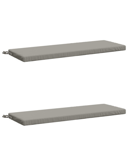 Cuscini per Panchina a 2 Pezzi SOEST 2 pz 100% Poliestere