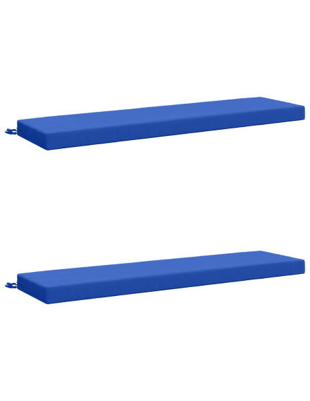 Cuscini per Panchina a 2 Pezzi SOEST 2 pz 100% Poliestere