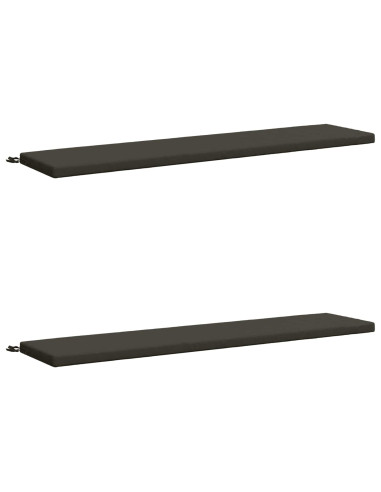Cuscini per Panchina a 2 Pezzi SOEST 2 pz 100% Poliestere