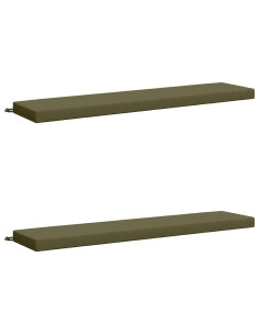 Cuscini per Panchina a 2 Pezzi SOEST 2 pz 100% Poliestere