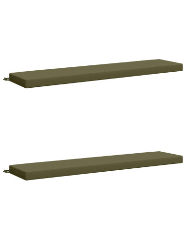 Cuscini per Panchina a 2 Pezzi SOEST 2 pz 100% Poliestere