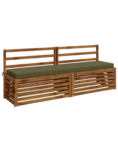 Cuscini per Panchina a 2 Pezzi SOEST 2 pz 100% Poliestere