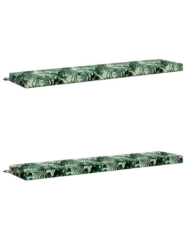 Cuscini per Panchina a 2 Pezzi SOEST 2 pz 100% Poliestere