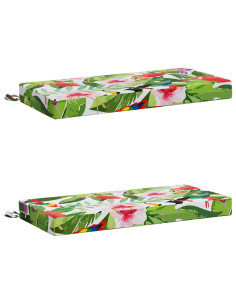 Cuscini per Panchina a 2 Pezzi SOEST 2 pz 100% Poliestere
