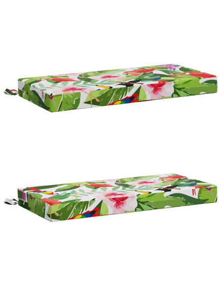 Cuscini per Panchina a 2 Pezzi SOEST 2 pz 100% Poliestere