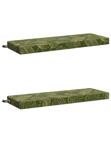 Cuscini per Panchina a 2 Pezzi SOEST 2 pz 100% Poliestere