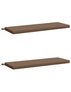 Cuscini per Panchina a 2 Pezzi SOEST 2 pz 100% Poliestere
