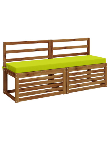 Cuscini per Panchina a 2 Pezzi SOEST 2 pz 100% Poliestere